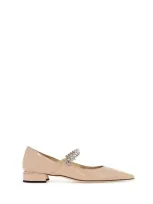 Jimmy Choo Bing Pump Flat In Neutrals