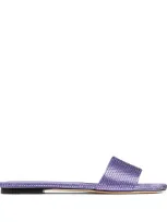 Jimmy Choo Clovis Slides In Purple