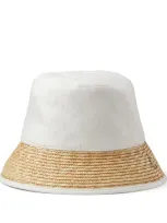 Jimmy Choo Renata Bucket Hat In Ivory