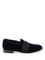 Jimmy Choo Thame Loafers In Blue