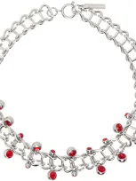 Justine Clenquet Silver Mindy Choker