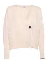 Kangra Boxing Cardigan In White