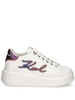 Karl Lagerfeld 50mm Anakapri Signia Sneakers In White