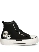 Karl Lagerfeld Kampus Max Iii Sneakers In Black