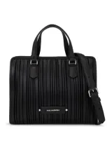 Karl Lagerfeld Medium K/kushion Tote Bag In Black