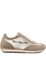 Karl Lagerfeld Velocette Sneakers In 褐色