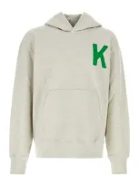 Kenzo Light Grey Cotton Oversize Sweatshirt