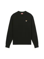 Kenzo Lucky Tiger Classic Sweatshirt In Black