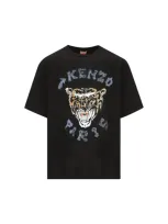 Kenzo T-shirt Print In Black