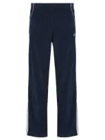 Kenzo Navy  Paris Striped Sweatpants In Blue