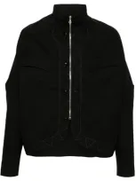 Kiko Kostadinov Jacklight Jacket In Black