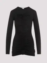 La Reveche Lillibet Black Polyamide Mini Dress