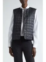 Lafayette 148 New York Reversible Quilted Vest In Black