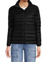 Lands' End Wanderweight Ultralight Packable Down Jacket In Black