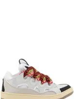 Lanvin Curb Sneakers In Blanco