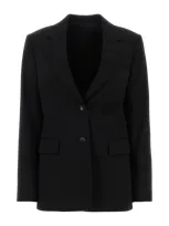 Lanvin Jackets And Vests In Black