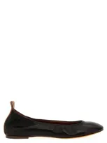 Lanvin Nappa Ballet Flats Flat Shoes Black