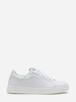 Lanvin Sneakers Ddb0 En Cuir Pour Homme In White/white