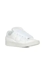 Lanvin Sneakers In White/white