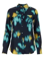 Lanvin Abstract-print Shirt In Multicolor