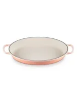 Le Creuset Signature 3 Quart Enameled Cast Iron Oval Baker In Peche