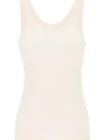 Lemaire Ribbed Tank Top In Multicolor