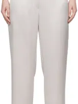 Leset Gray Barb Painter Lounge Pants In Cement