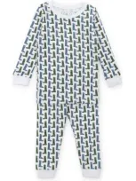 Lila And Hayes Kids'  Grayson Boys' Pajama Pant Set In Cowboy Boots