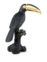 Lladrò Boldblack Toucan Figurine In Black