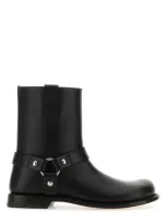 Loewe Black Leather Biker Boot From Paulas Ibiza Capsule For Women