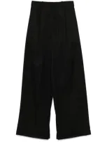 Loewe Hose Mit Bundfalten In Schwarz