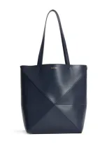 Loewe Woman Blue Tote Bags