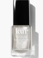 Londontown Shimmering Nail Highlighter Polish In White