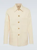 Loro Piana Kora Cotton Jacket In White