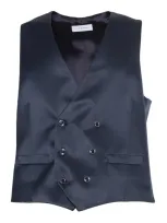 Luigi Bianchi Vest In Blue