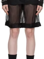 Maison Margiela Shorts In Black