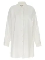 Maison Margiela Chemisier Dress In White