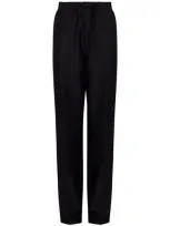 Maison Margiela Drawstring Trousers In Black