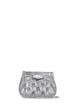 Maison Margiela Glam Slam Shoulder Bag In Metallic Grey