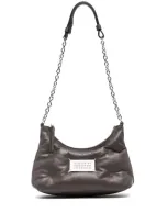 Maison Margiela Micro Glam Slam Shoulder Bag In Elephant