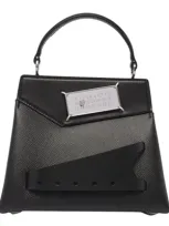 Maison Margiela Snatched Small Tote Bag In Nero