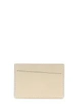 Maison Margiela 'stitching' Card Holder In Gray