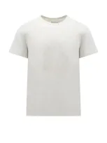 Maison Margiela T-shirt With Logo Embroidery In White