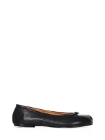 Maison Margiela Tabi Ballet Shoes In Black