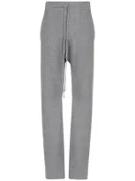 Maison Margiela Décortiqué Pants In Wool And Cashmere Blend In Grey