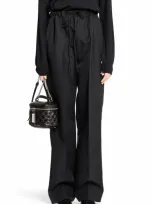 Maison Margiela Woman Black Trousers