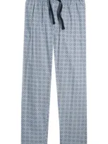 Majestic International Grecian Lounge Pants In Jewel Blue