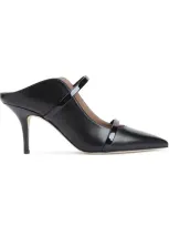 Malone Souliers Maureen 70 Nappa Leather Pumps In Black