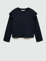 Mango Kids' T-shirt Dark Navy