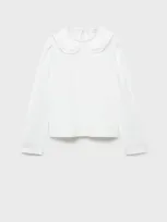 Mango Kids' T-shirt Off White